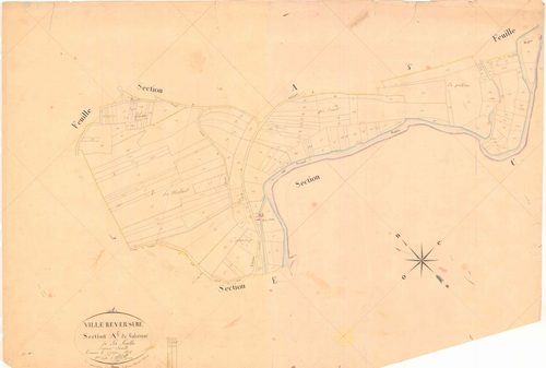 Villereversure - 3 P 9494 - 3 P 9494 -  Feuille 6  (1825-1826)