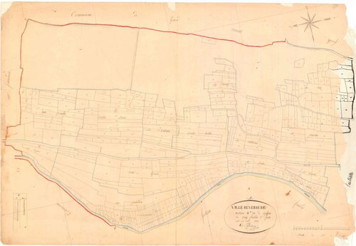 Villereversure - 3 P 9495 - 3 P 9495 -  Feuille 1  (1825-1826)