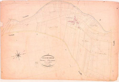 Villereversure - 3 P 9489 - 3 P 9489 -  Feuille 1  (1825-1826)