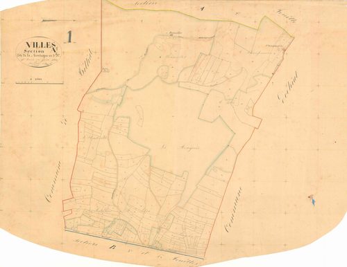 Villes - 3 P 9515 - 3 P 9515 -  Feuille 1  (1832)