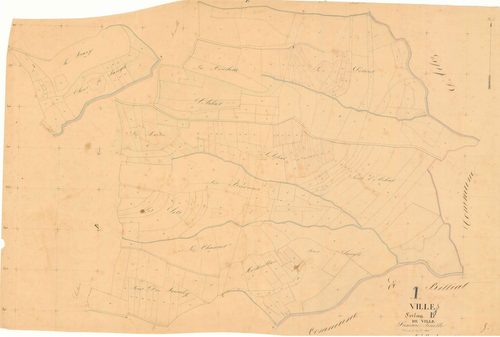 Villes - 3 P 9518 - 3 P 9518 -  Feuille 1  (1832)