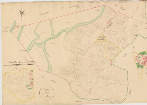 Villette-sur-Ain - 3 P 10172-3 - 3 P 10172-3 -  Feuille 2  (1810)