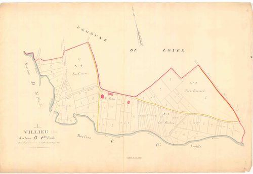 Villieu - 1777 W 496-5 - 1777 W 496-5 -  Feuille 1  (1897)