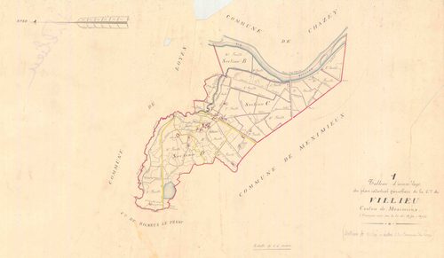 Villieu - 1777 W 496-1 - 1777 W 496-1 -  Tableau général  (1897)