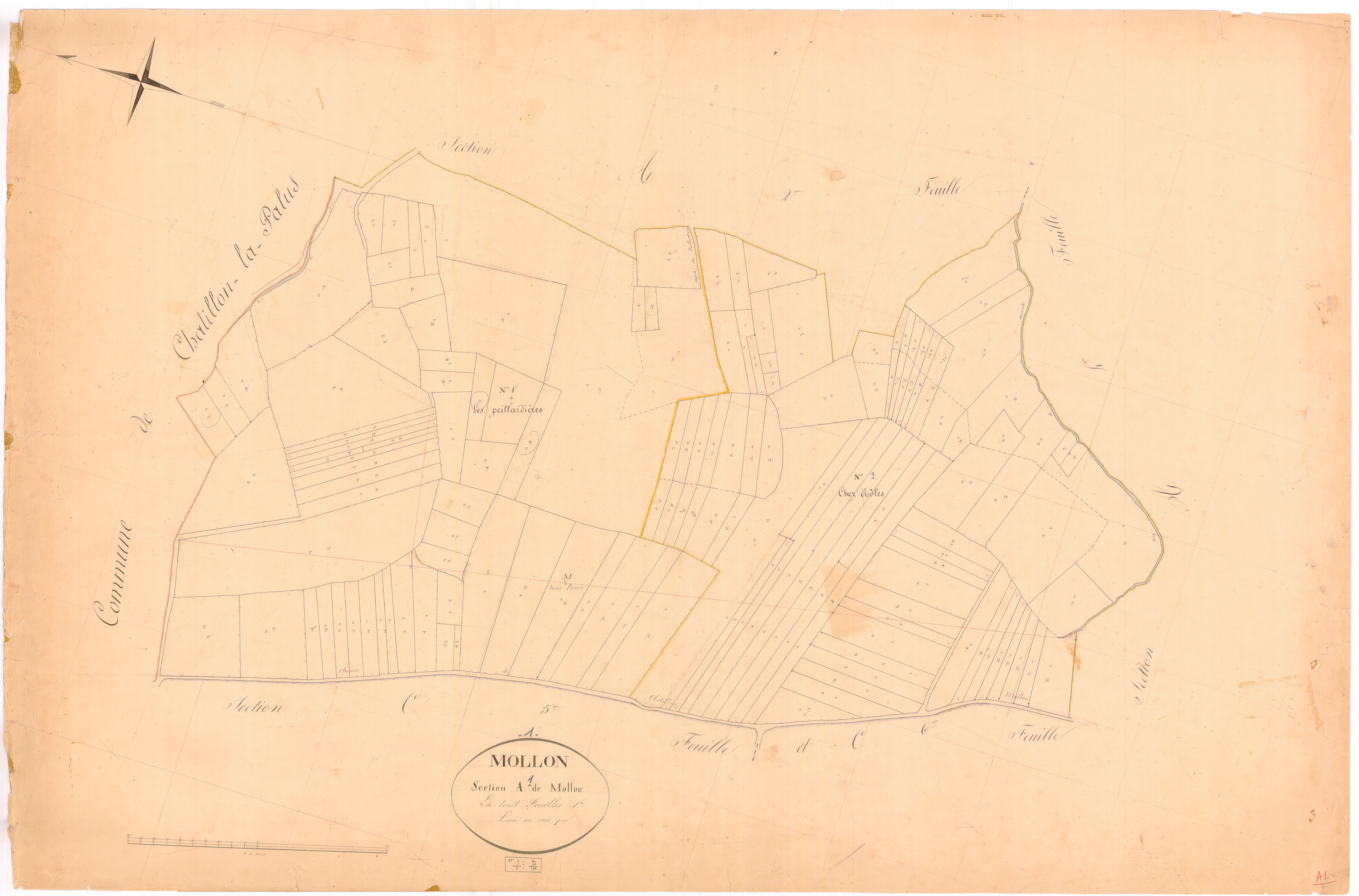 Mollon - 1777 W 294-5 - 1777 W 294-5 - Feuille 1 (1839)