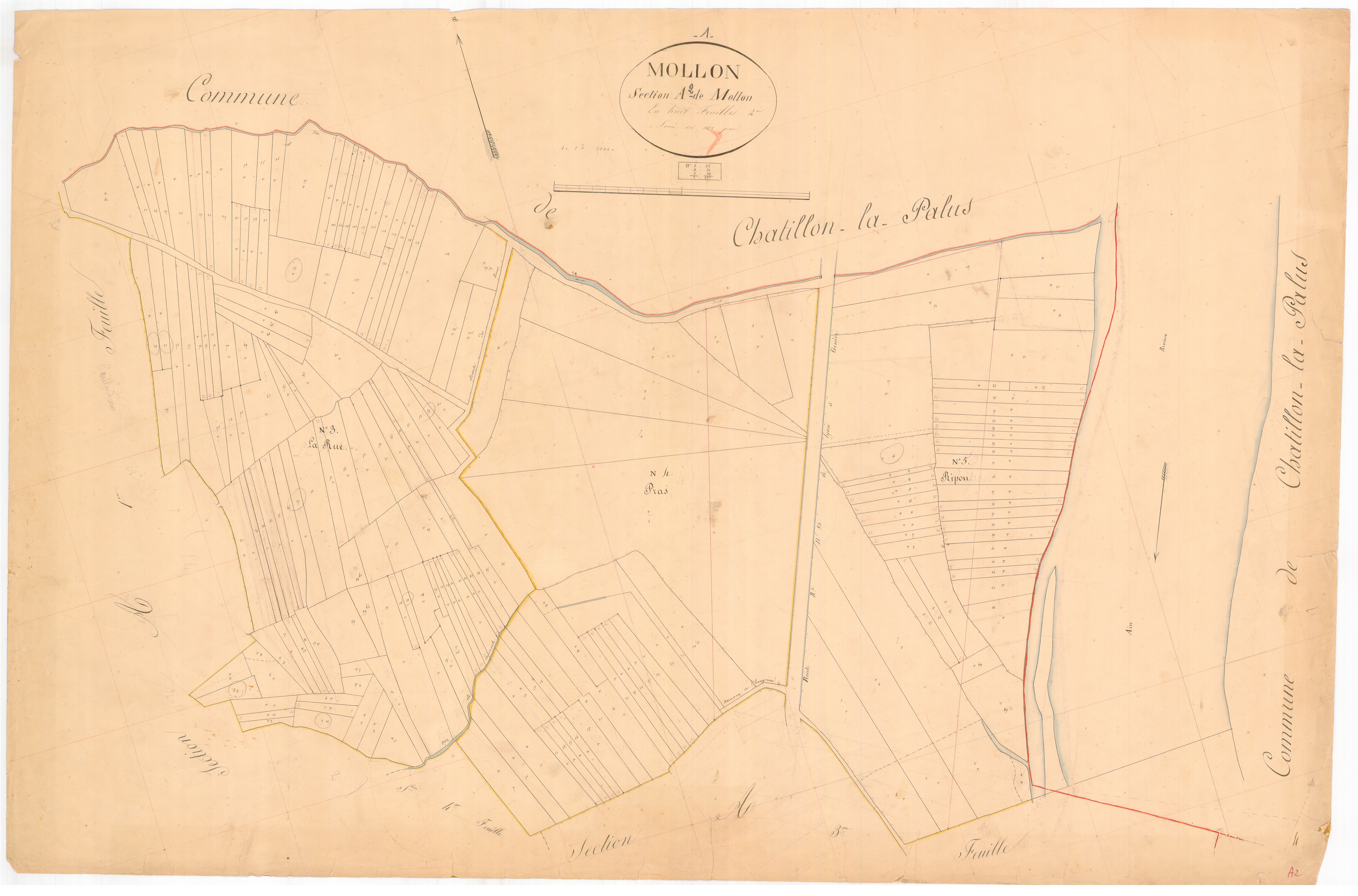 Mollon - 1777 W 294-6 - 1777 W 294-6 - Feuille 2 (1839)