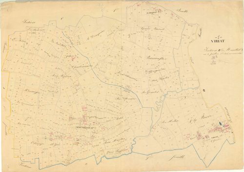 Viriat - 3 P 9529 - 3 P 9529 -  Feuille 3  (1830)