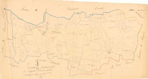 Viriat - 3 P 9530 - 3 P 9530 -  Feuille 1  (1830)