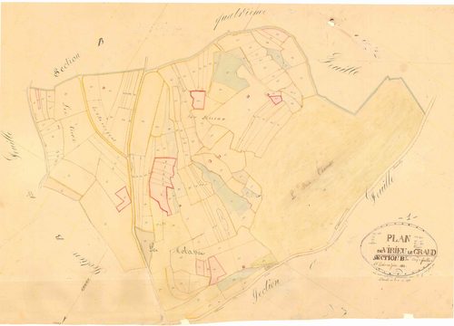 Virieu-le-Grand - 3 P 9553 - 3 P 9553 -  Feuille 5  (1833)