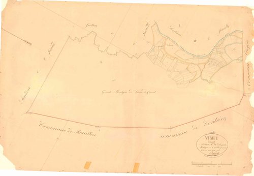 Virieu-le-Grand - 3 P 9554 - 3 P 9554 -  Feuille 1  (1833)