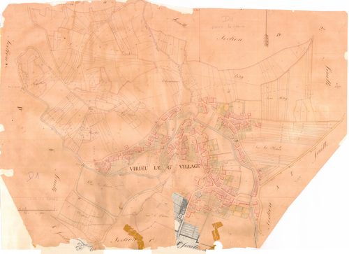 Virieu-le-Grand - 3 P 9558 - 3 P 9558 -  Feuille 1  (1833)