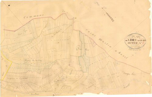 Virieu-le-Grand - 3 P 9548 - 3 P 9548 -  Feuille 3  (1833)