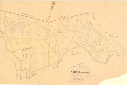 Virieu-le-Grand - 3 P 9552 - 3 P 9552 -  Feuille 4  (1833)