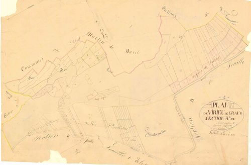 Virieu-le-Grand - 3 P 9547 - 3 P 9547 -  Feuille 2  (1833)