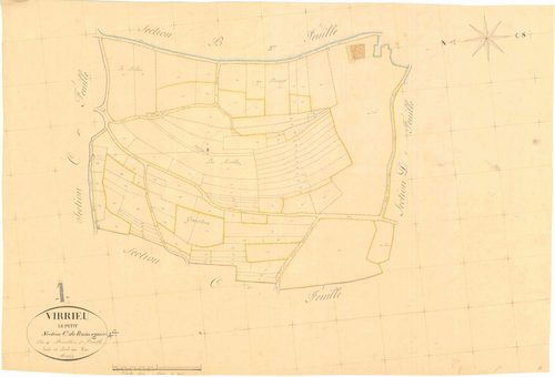 Virieu-le-Petit - 3 P 9575 - 3 P 9575 -  Feuille 4  (1831)