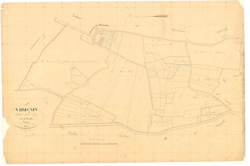 Virignin - 3 P 9590 - 3 P 9590 -  Feuille 10  (1836)