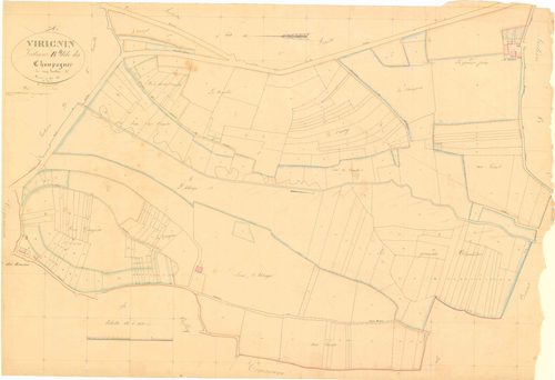 Virignin - 3 P 9592 - 3 P 9592 -  Feuille 2  (1836)