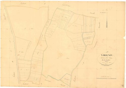 Virignin - 3 P 9587 - 3 P 9587 -  Feuille 7  (1836)
