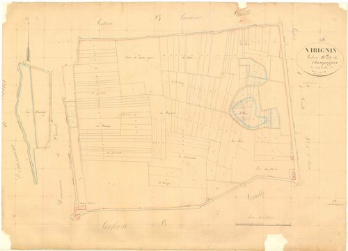 Virignin - 3 P 9594 - 3 P 9594 -  Feuille 4  (1836)
