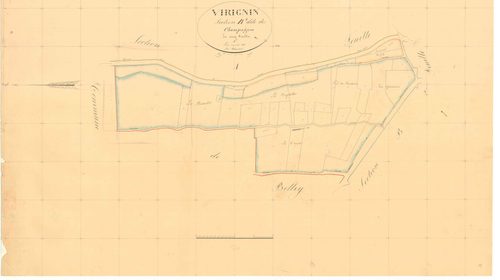 Virignin - 3 P 9591 - 3 P 9591 -  Feuille 1  (1836)