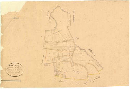 Vongnes - 3 P 9607 - 3 P 9607 -  Feuille 5  (1833)