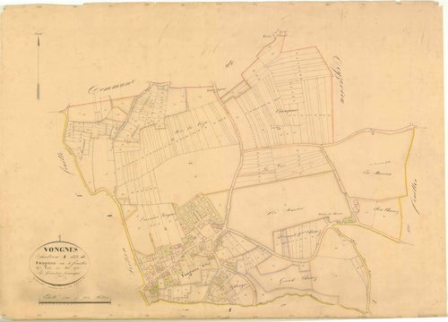 Vongnes - 3 P 9606 - 3 P 9606 -  Feuille 4  (1833)
