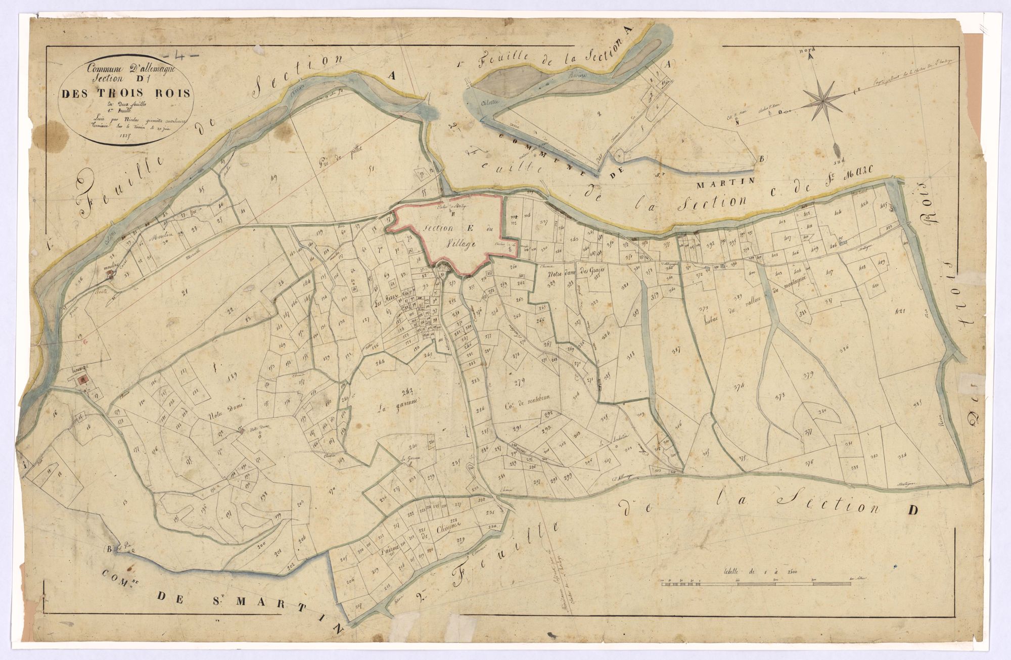 ALLEMAGNE - Section D, les trois rois.
