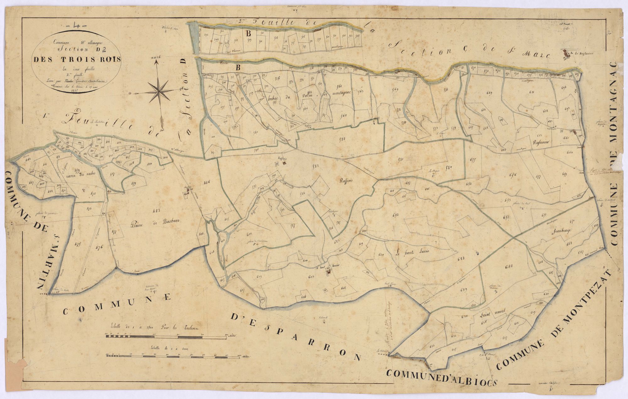 ALLEMAGNE - Section D, les trois rois.