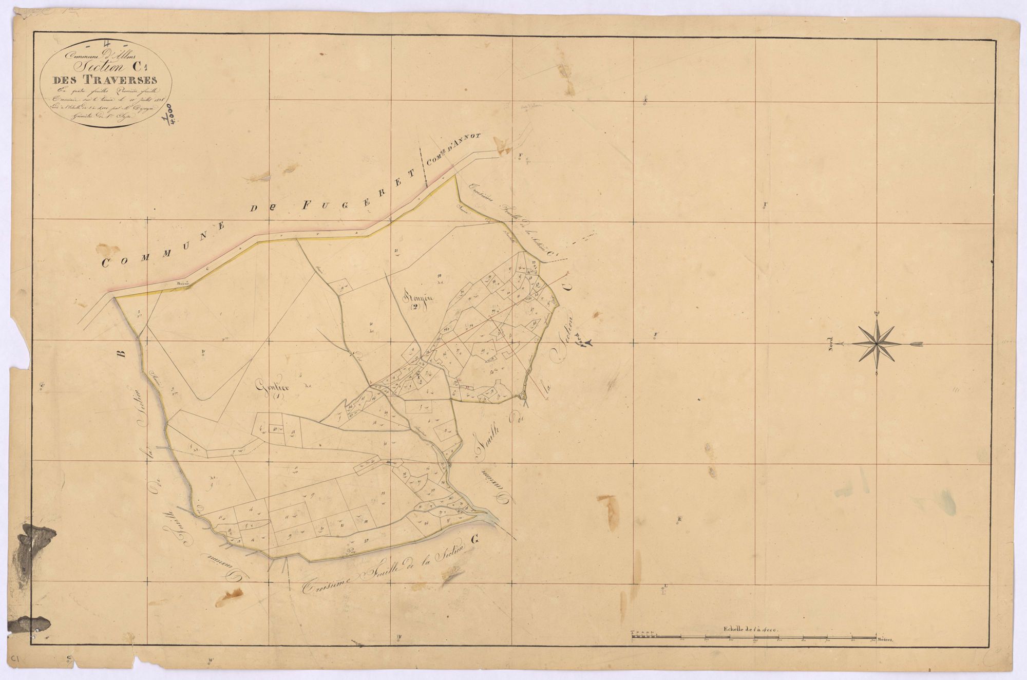ALLONS - Section C, les traverses