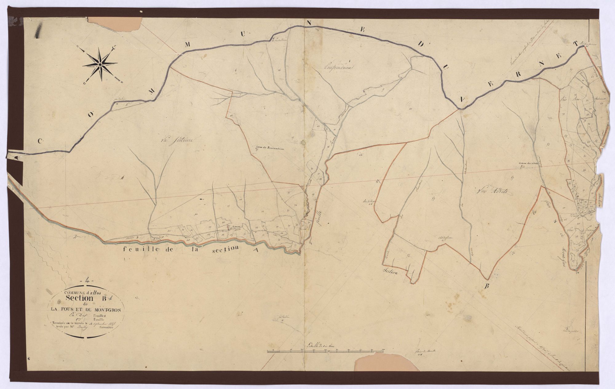 ALLOS - Section B, la Fous et Mont-Gros.