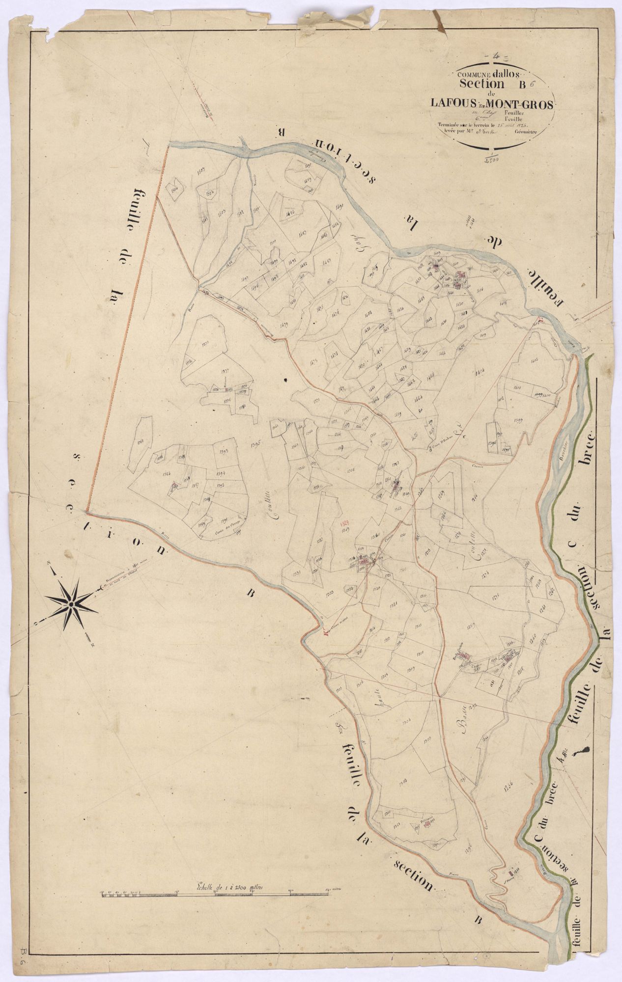 ALLOS - Section B, la Fous et Mont-Gros.