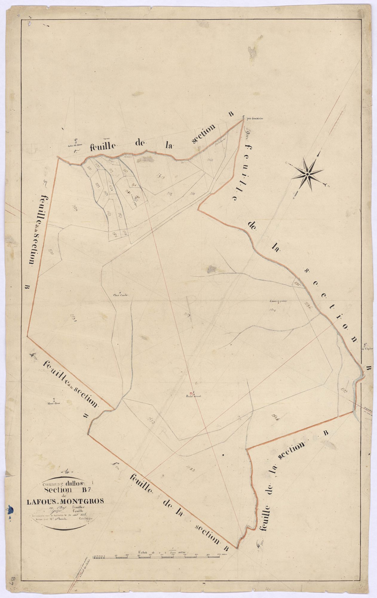 ALLOS - Section B, la Fous et Mont-Gros.