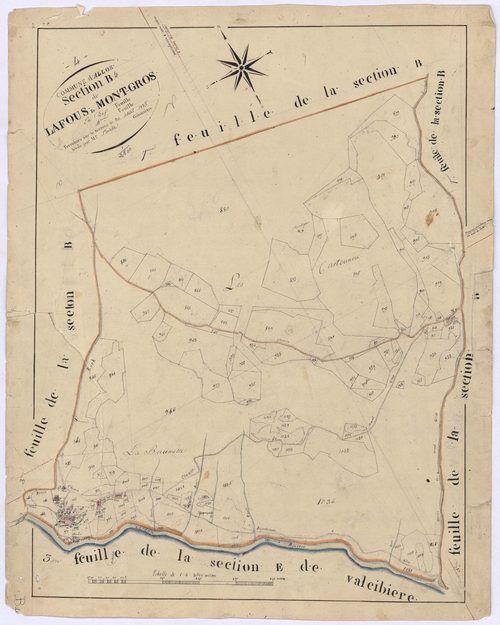 ALLOS - Section B, la Fous et Mont-Gros.