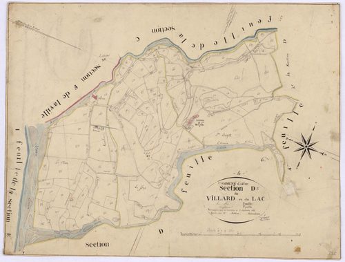 ALLOS - Section D, Villard et le Lac.