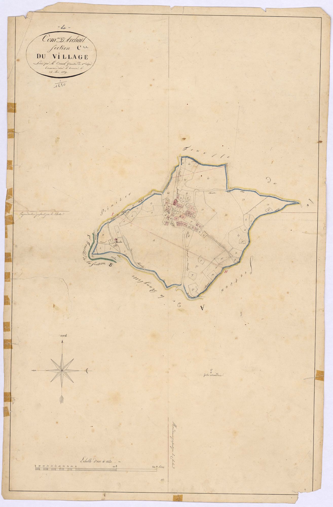 ARCHAIL - Section C, village.