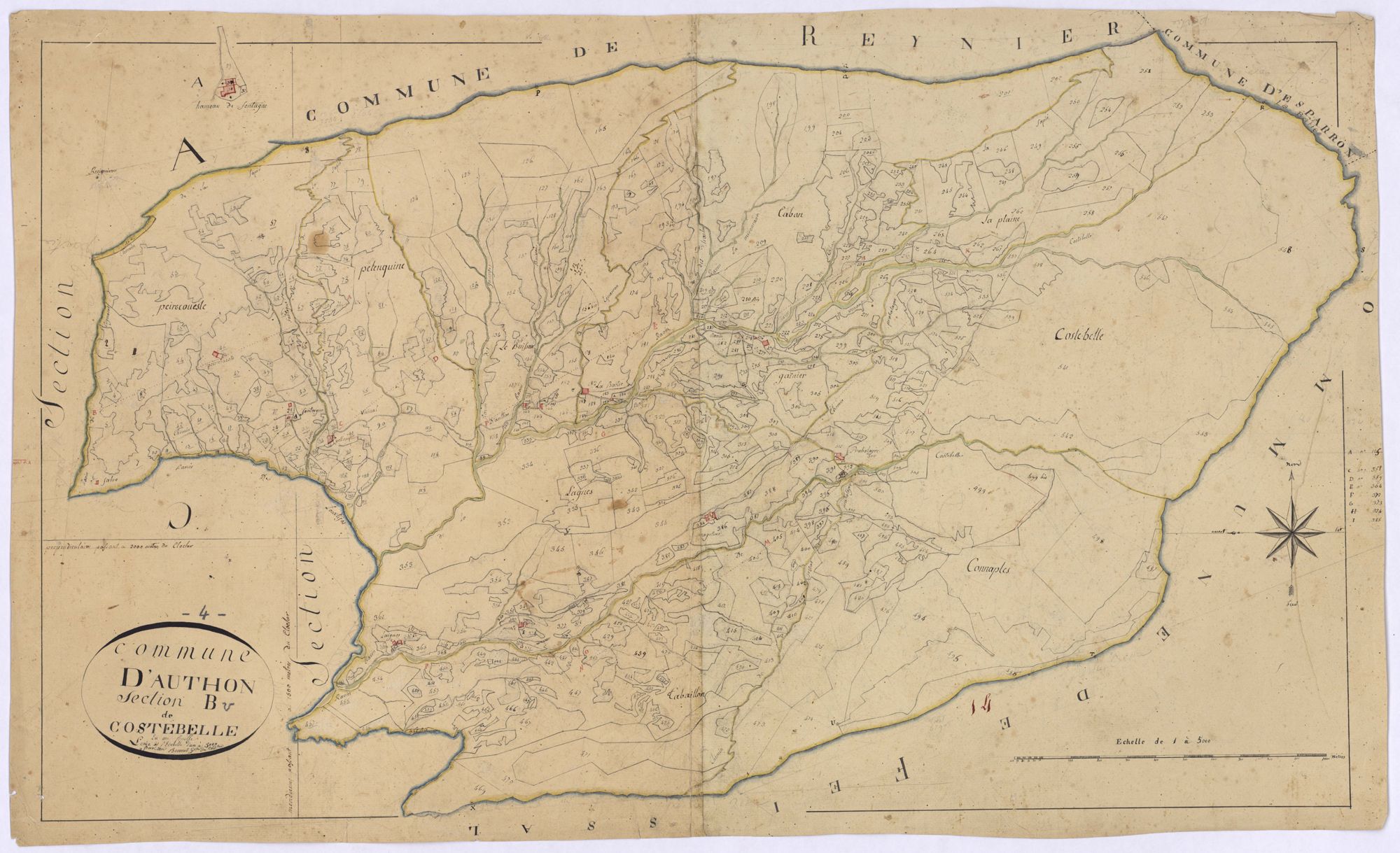 AUTHON - Section B, Costebelle.