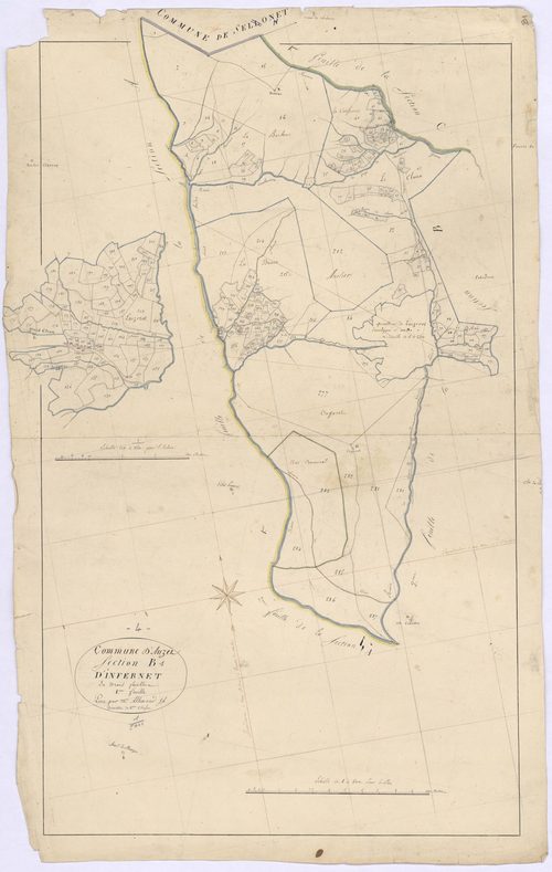 AUZET - Section B, l'Infernet.