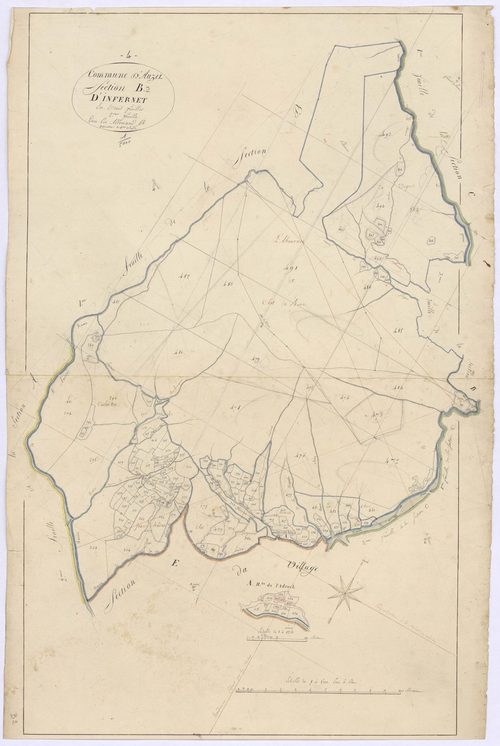 AUZET - Section B, l'Infernet.