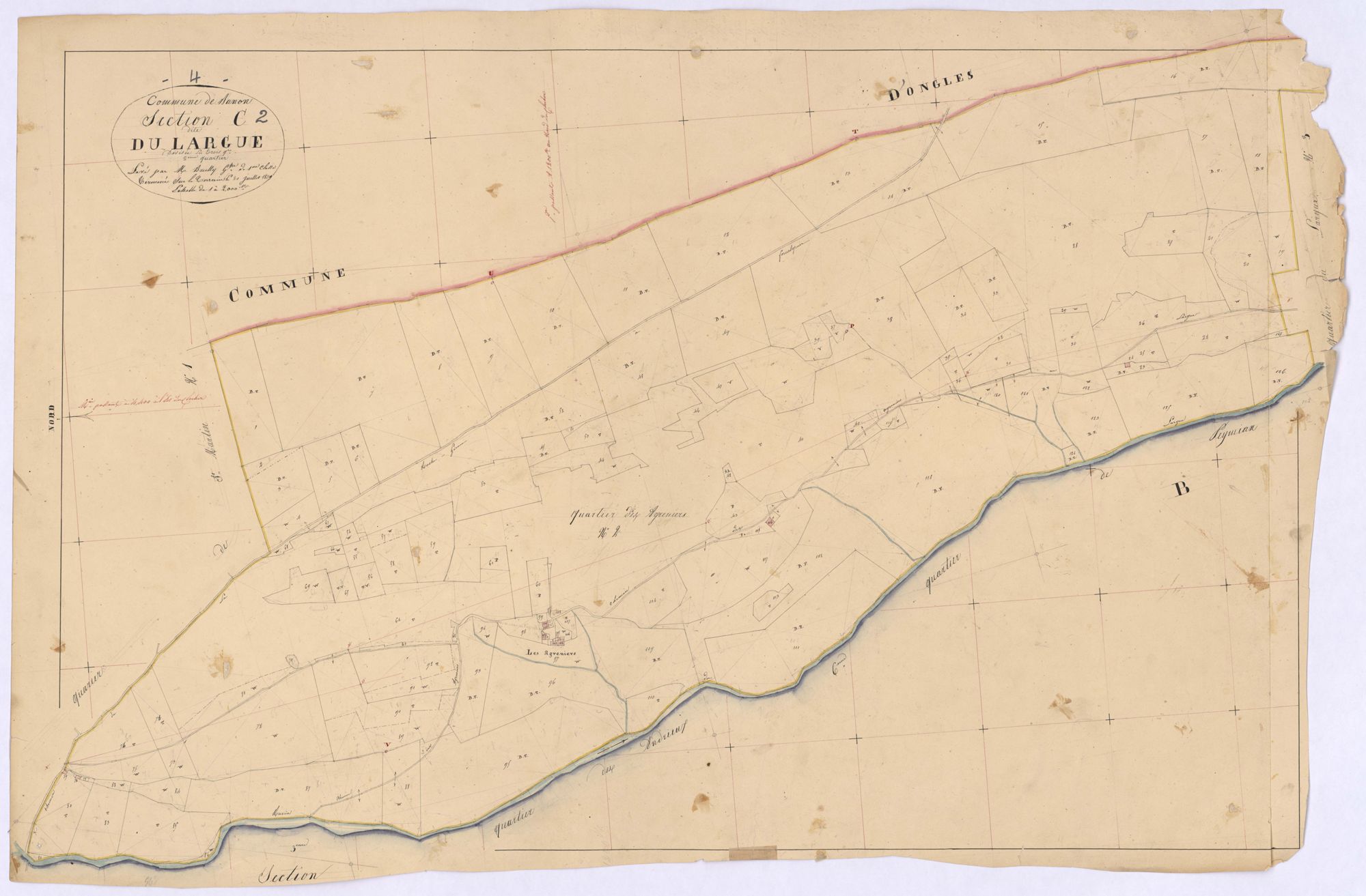 BANON - Section C, le Largue.