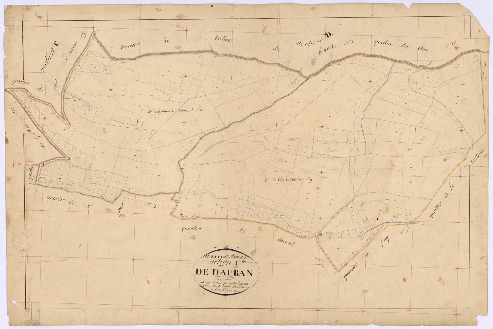BANON - Section E, le Dedauban.