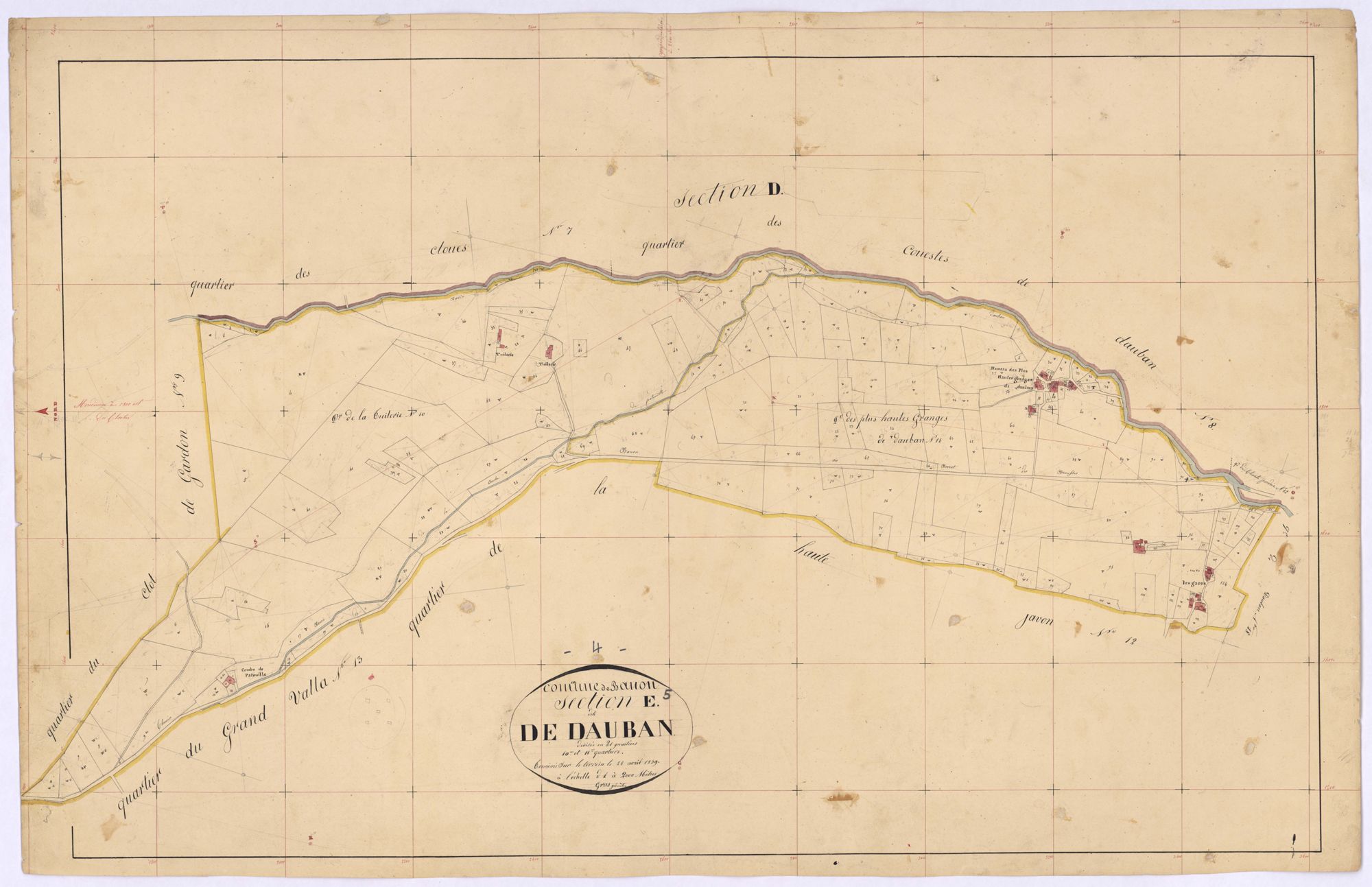 BANON - Section E, le Dedauban.