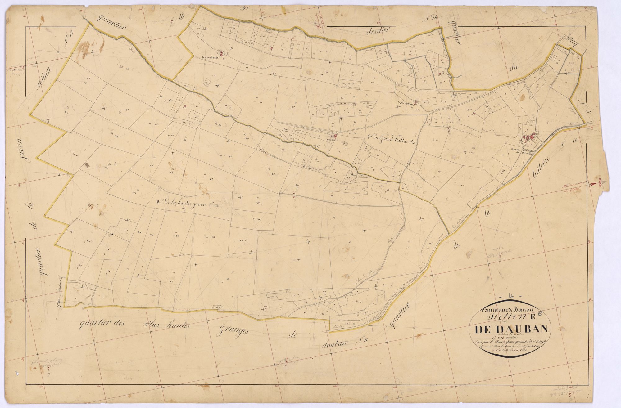 BANON - Section E, le Dedauban.