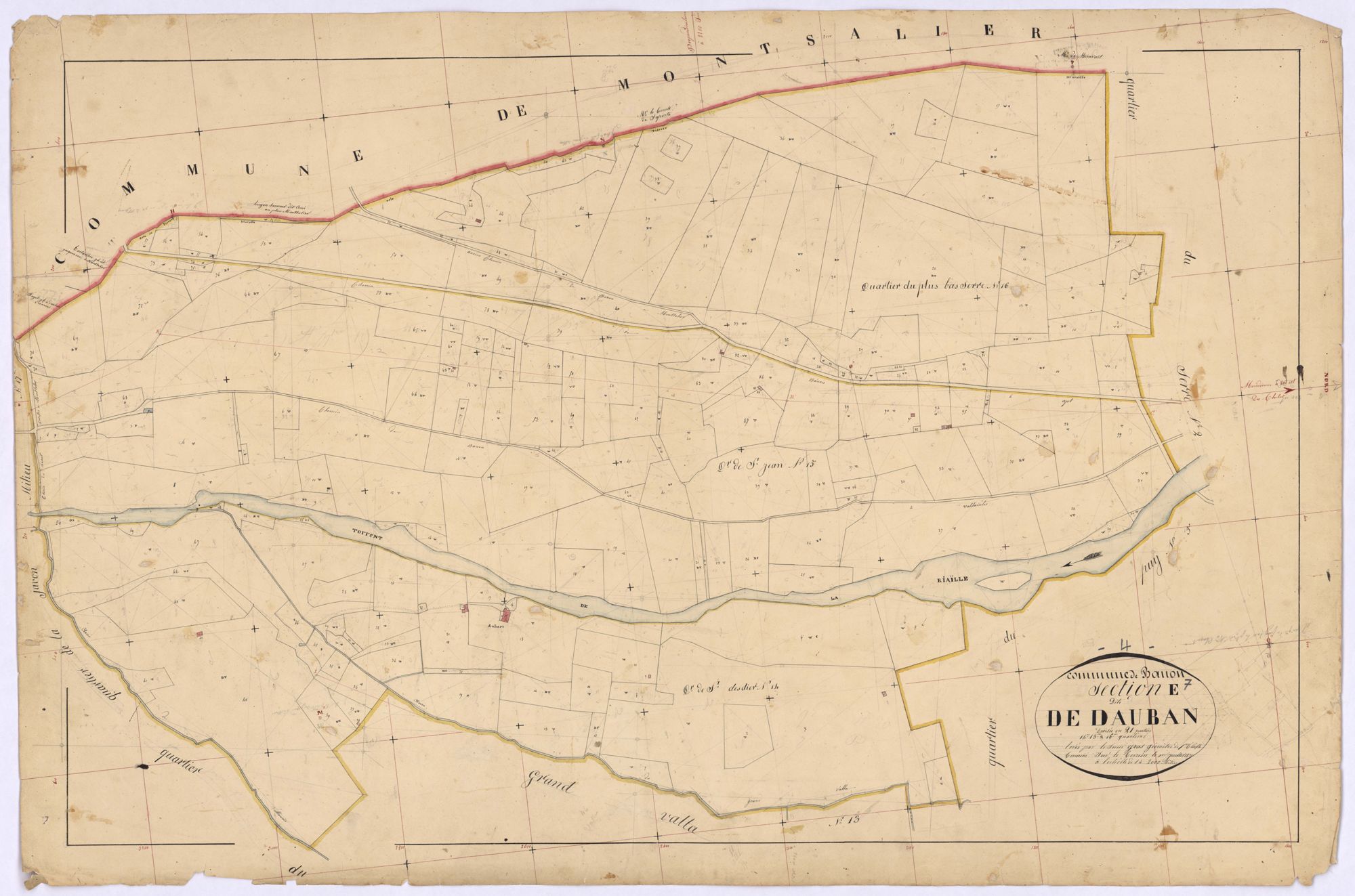 BANON - Section E, le Dedauban.