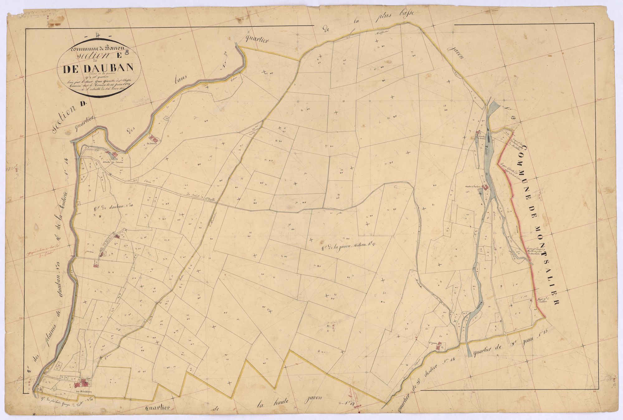 BANON - Section E, le Dedauban.