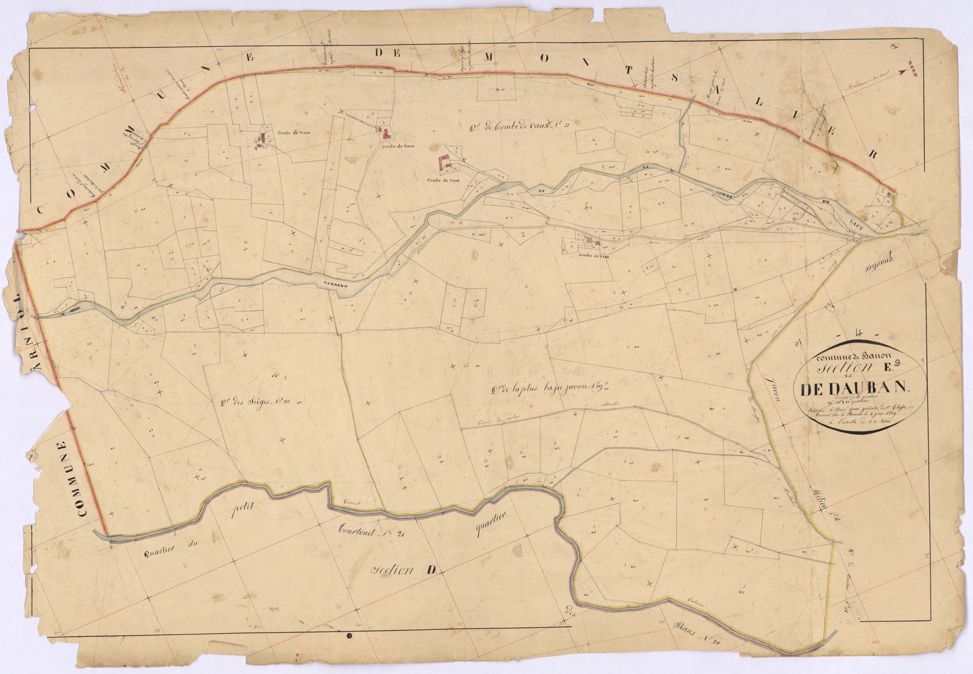 BANON - Section E, le Dedauban.