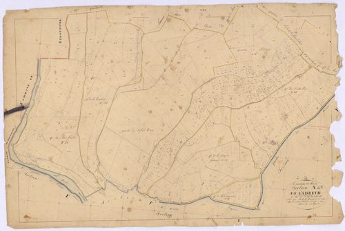 BANON - Section A, l'Adrech.