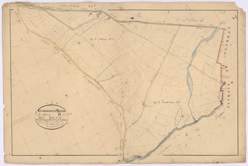 BANON - Section B, le Plan.