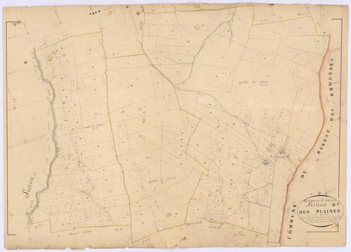 BANON - Section D, les Plaines.