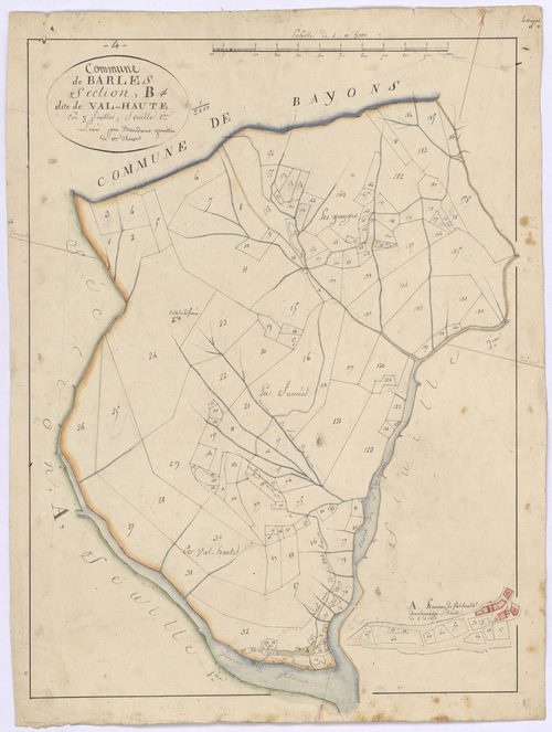 BARLES - Section B, la Val-Haute.