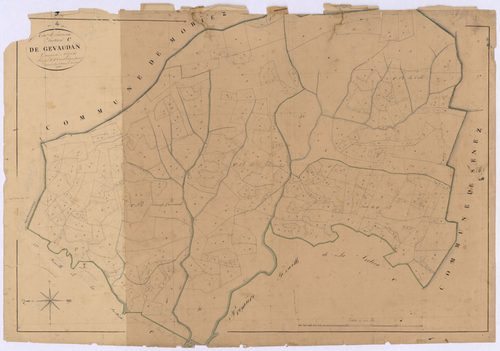 BARREME - Section C, Gévaudan.